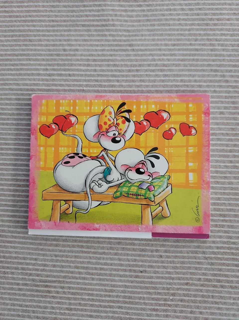 ** Diddl plak memo blokje post it nr 84 **